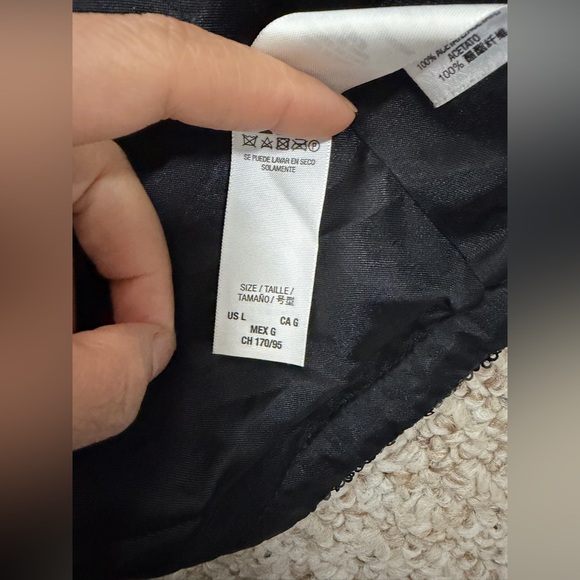 Juicy Couture Black Sequin Blazer size L - Picture 5 of 7